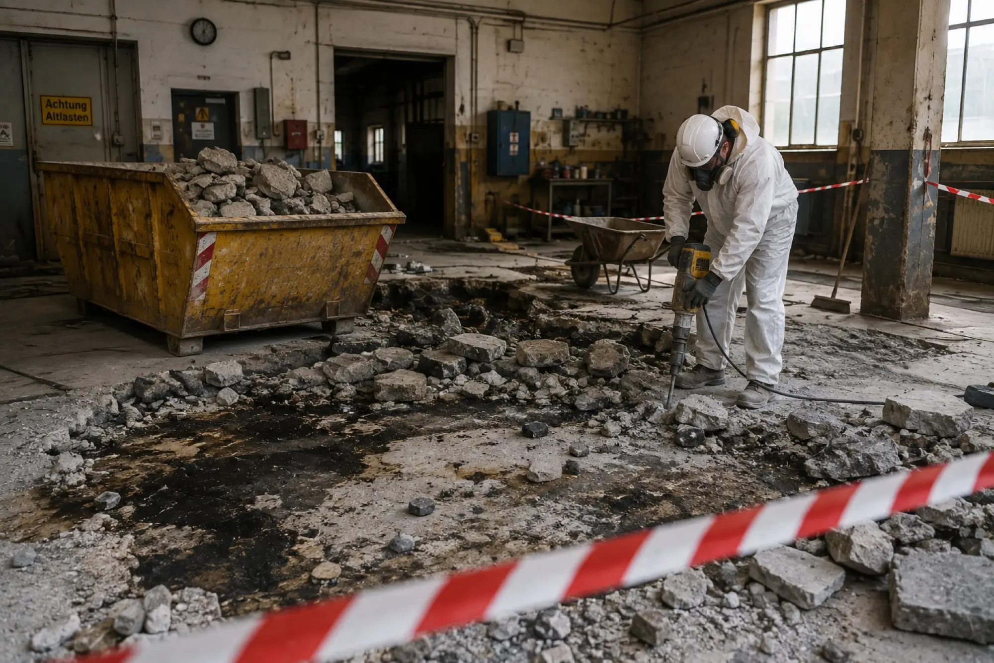 Altlasten aus gewerblicher Nutzung – KI-generiert, kein reales Kundenprojekt